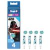 Braun Oral B Replacement Brush for Kids Soft Brush Extra Soft 4 Pieces Star Wars EB10S-4 [Parallel Import]