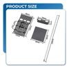 Adjustable Cabinet Hinges Silent Close Full-Overlay for 18-32mm Door Thickness