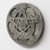Dryad Design Moon Pentacle Plaque Stone Finish