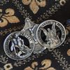 Cathedral Art St. Christopher Visor Clip, One Size, Silver