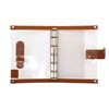 LETS STATIONERY GOODS Clear Personal Organizer Mini 5 (Red)