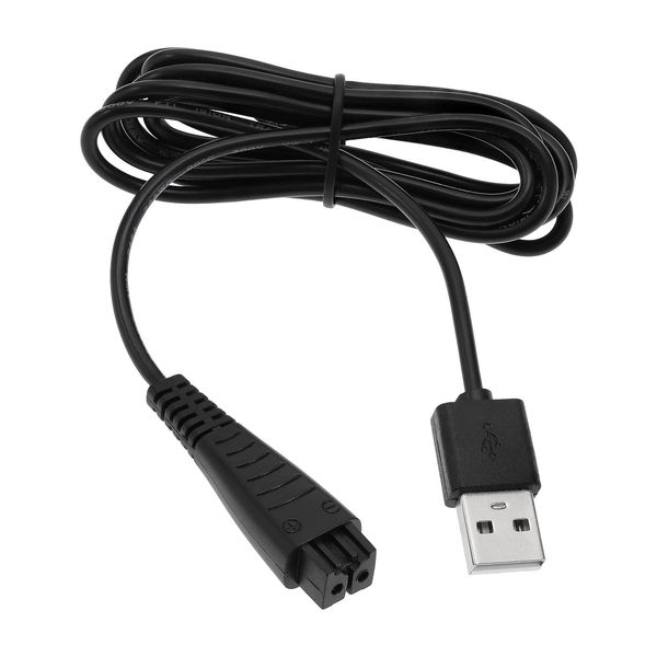 1Pcs Portable USB Shaver Epilator Charging Cable Replacement Compatible with Panasonic Epilator ES-LA63 ES-LA93 RE7-51 RE7-59 RE740 RE768 REGC20 5.4V 1.25A