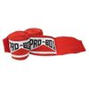 Pro Box Junior Hand Wraps AIBA Stretch Light Red Sparring Training