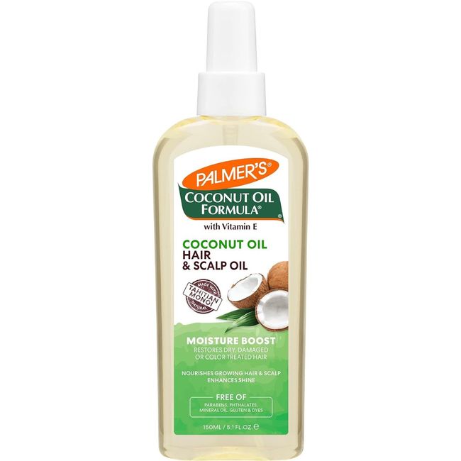 Palmer's Coconut Oil Moisture Boost, Restorative Hair and Scalp Spray,...