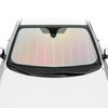 Car Windshield Sun Shade Matte White Front Window Shades Guard Against UV Rays