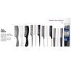 12 pcs Assorted Color Professional Comb Set Rake Tooth PinTail Styling FREE SHIP