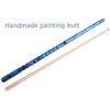 AB Earth 58" Pool Cue/Pool Stick Ergonomic Design Hardwood Canadian Maple 13mm Tip 18-21oz Billiard Cue B1SN, Blue 21oz