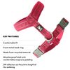 Hurtta Casual ECO Dog Y-Harness, Ruby, 12-14 in