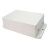 UTILITY BOX ENCLOSURE, ABS, WHITE, Plastic Enclosures, Boxes & Cases, Qty.1 | MC000927