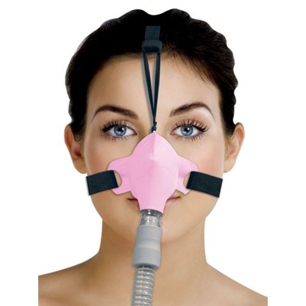 SleepWeaver Advance Soft Cloth CPAP Mask - Pink