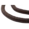 TheBeadChest Translucent Brown Vinyl Phono Record Beads (12mm)