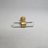 10pk Acrylic Cabinet Pulls Brushed Brass Drawer Pulls Gold Kitchen/Bath Handles
