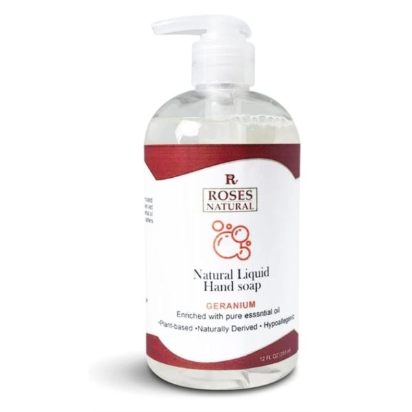 Natural Hand Soap - Geranium 9oz