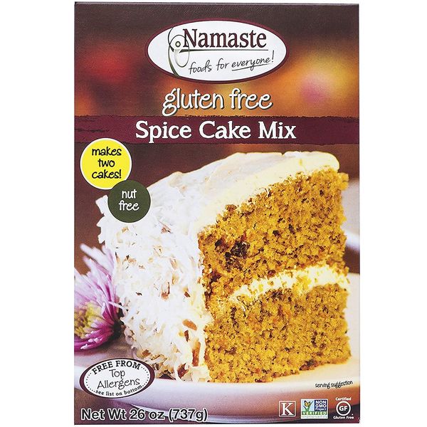 Namaste Foods, Gluten Free Spice Cake Mix, 26-Ounce Bags (Pack of 1)