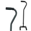 Adjustable Quad Cane Supports up to 250 Pounds Adjustable Height Black