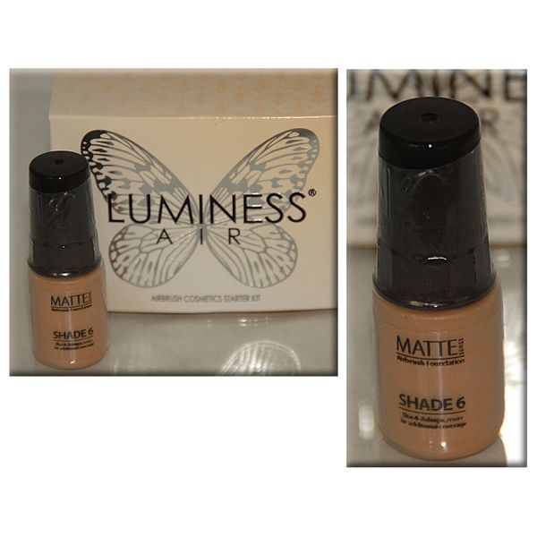 LUMINESS AIR - Airbrush Foundation SHADE #6 MATTE Finish MF6 SUN Kissed TAN *NEW