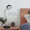 360° Adjustable Flexible Gooseneck Eye-Caring Desk Light With Switch For Reading
