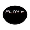 Glitch VCR VHS Tape 80s Play PopSockets Swappable PopGrip