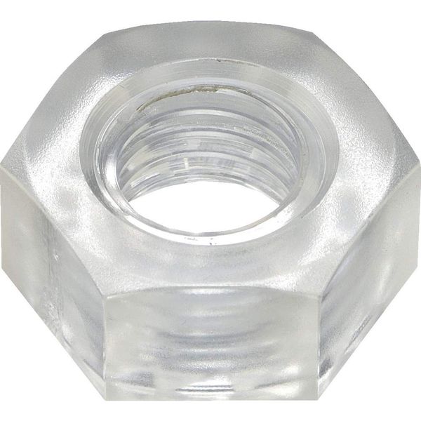 TRUSCO BPC-NTM4 Polycarbonate, Hex Nuts M4, 50 Pieces