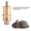 20 Pieces Poultry Drinker Rabbit Nipple Drinker Automatic Nipple Drinker Water Poultry Drinker Water for Rabbit