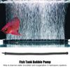Aquarium Air Bubble Bar Plastic Bendable Wall Air Diffuser Fish Tank Air Stone Bubble Release Oxygen Diffuser Bar(60cm)