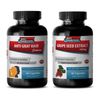 antioxidant supplement for men - GRAY HAIR – GRAPE SEED EXTRACT COMBO 2B - grape