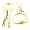 2pc 6" Mini Locking C-Clamp Plier Set Mole Grips/Welding Engineering WH020