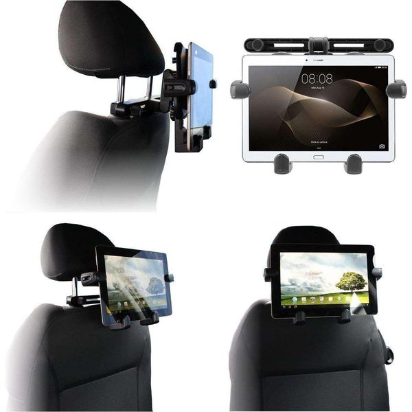 Navitech In-Car Portable Tablet Headrest Mount Compatible With Blackview TAB15 Android 12 Touchscreen 10.5" Tablet