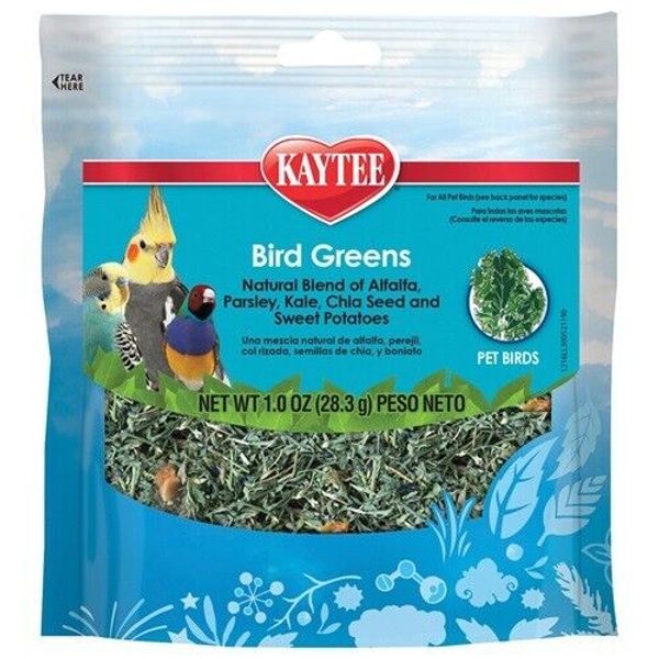 KAYTEE BIRD GREENS PRO HEALTH 28G - CHIA & SWEET POTATO PARROT TREAT