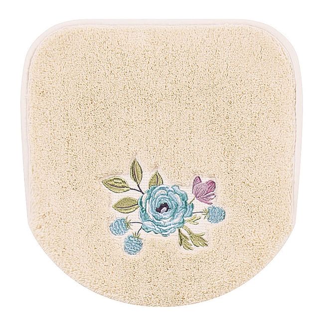 Senko S.D.S 12985 Flolpapier Toilet Lid Cover with Suction Sheet for Normal Use and Cleaning Use, Beige