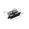 Black Pastic Tilt Latch for Acorn Windows