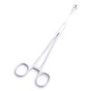 PRECISE CANADA: STAINLESS STEEL HEMOSTATIC AND RING HANDLED BABCOCK INTESTINAL FORCEPS, 9" LENGTH