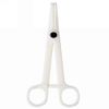 KingWei Piercing clamps set,20pcs disposable Plastic Piercing Clamps including 10pcs Slotted Piercing Round Forceps and 10pcs Slotted Piercing Triangle Forceps Ear Nose Piercing Tools Tattoo Supplies