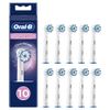 Braun Brown Oral-b Oral Bee Replacement Brush, Soft Extra Fine Bristle Brush, 10 Pieces, EB60 Replacement Brush, Soft [Parallel Import]