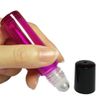 10ml Glass Roller on Bottles with Stainless Steel Roller Ball 6pcs- Refillable Essential Oil Roller Bottles with Lid Opener Pry Tool & 1 Transfer Pipettes, Great for Aromatherapy, by JamHooDirect