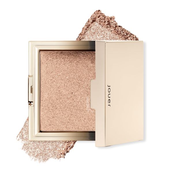 Jouer Powder Highlighter - Highlighter Powder for Face - Luminizer Makeup - Buildable Pigment - Talc, Paraben, Cruelty Free & Vegan - Tan Lines