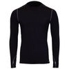 Hot Chillys Men's Micro-Elite Chamois Crewneck(Black, Medium)