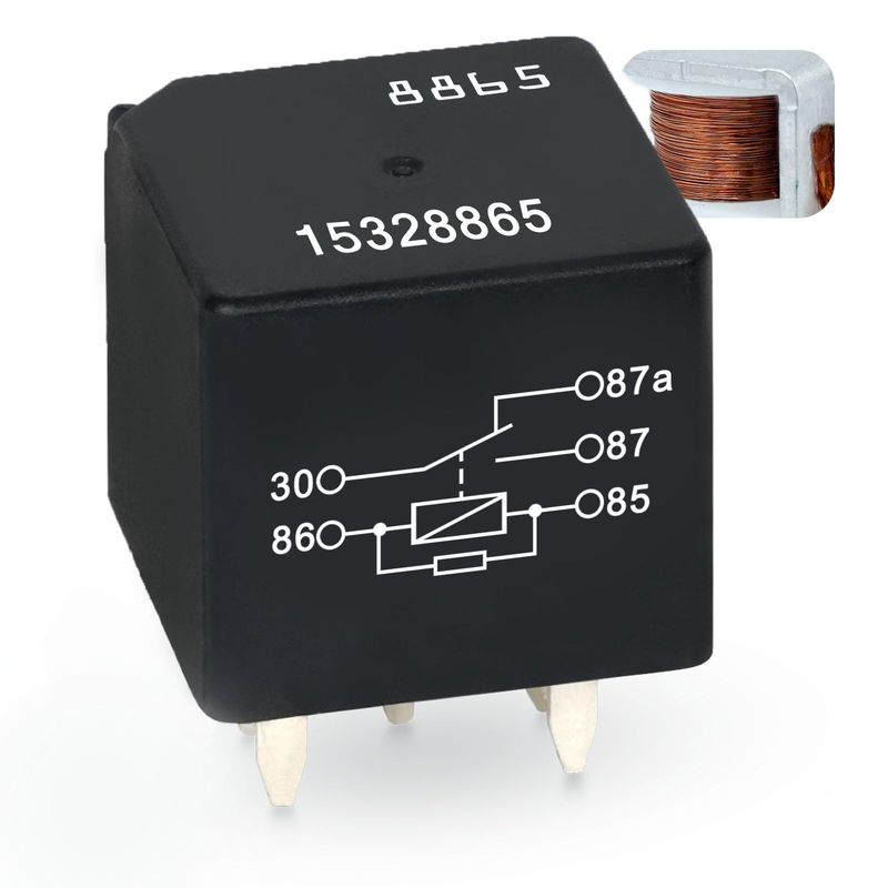 1/5 piezas nuevo relé automático 5810 0201 15328865 8865 12V DIP5|Relés