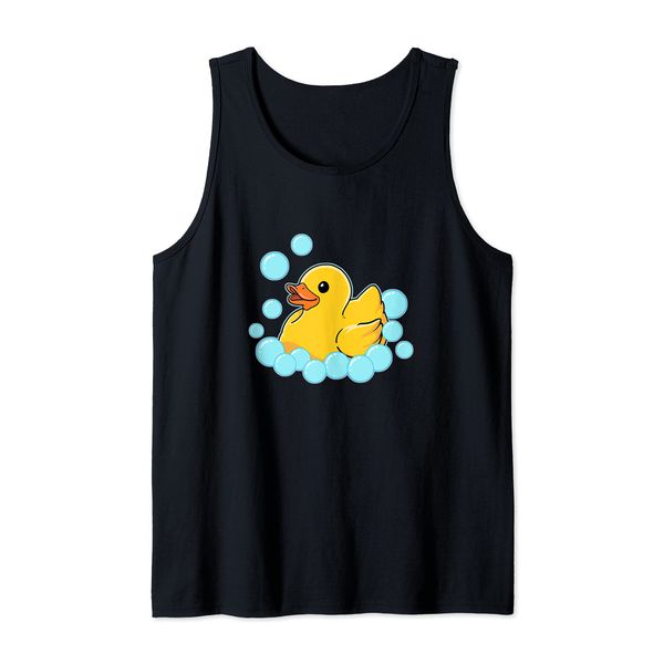 Rubber Duckie Bubble Bath Gift Tank Top