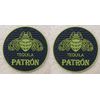 Tequila Patron 2 Rubber Bar Coasters Spill Mat Mini Bar Mats