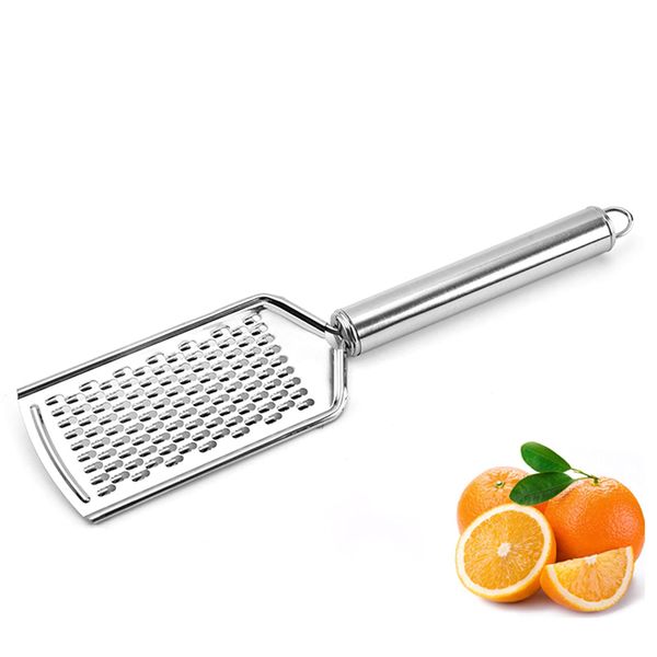 PLASTIFIC Cheese Grater for Kitchen Easy to Grate Cheese, Garlic, Ginger, Lemon, Chocolate, Nutmeg, Or Vegetables Fruits Multi-Purpose Food Grater Stainless Steel Blades (Pack of 1)