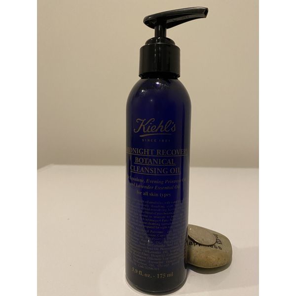 Kiehl's Midnight Recovery Botanical Cleansing Oil Pump 5.9oz New! Full Size!