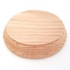 Solid Oak Round Base 100 x 20 mm / 4 x ¾ inch