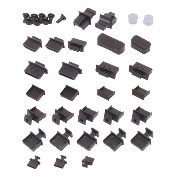 INEX DC-023 Connector Cover for Gaming PC Black