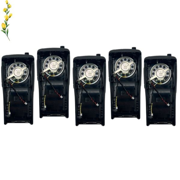 5 Pack Replacement Front Housing Case Cover With Speaker Fits For CP200D Radios