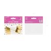Cupcake topper Prinzessin 6 Stück Krone gold