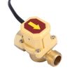 Water Flow Switch Adjustable Flow Control Switch G3/4-G1/2 220V Automatic Flow Switch Thread Flow Sensor Switch
