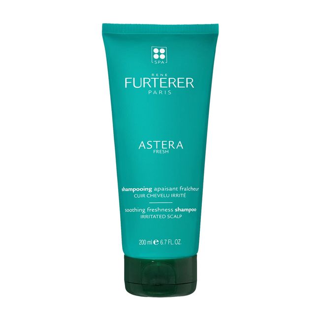 Rene Furterer ASTERA FRESH Soothing Freshness Shampoo, Irritated & Itchy Scalp, Peppermint, Eucalyptus 6.7 fl. oz.