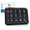 MICTUNING 12 Gang Switch Panel, Led Touch On Off Circuit Control Box For UTV ATV