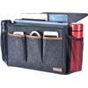 Bedside Caddy, Large Size Storage Organizer with 8 Pockets